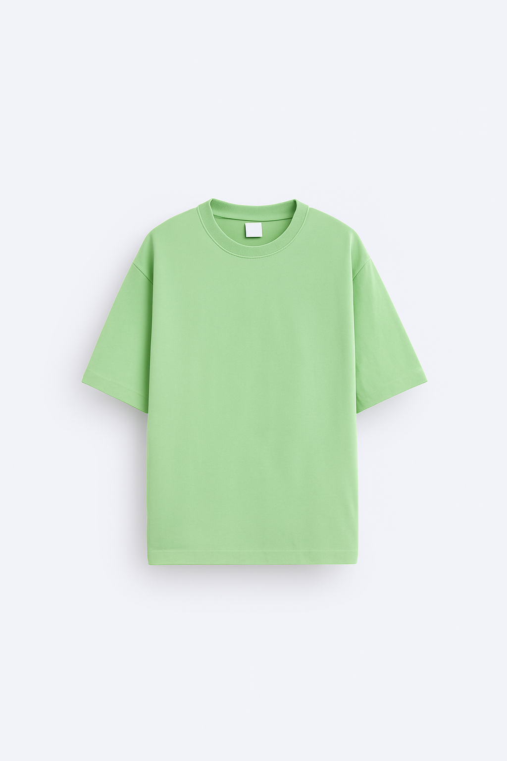 пастельно зелений